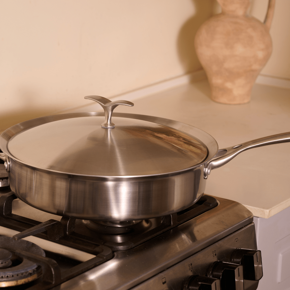5 Reasons a Large Stainless Steel Sauté Pan is the Workhorse of Your Kitchen - USELUCK-Cookware: Healthy Non-Stick Pots and Pans