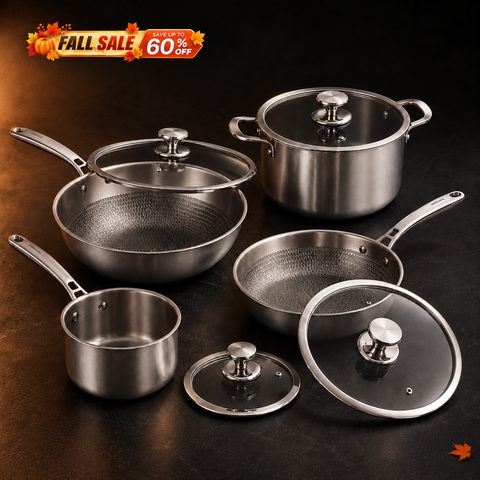 Essential 4-Pot Titanium Cookware Set