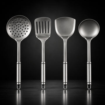 USELUCK Titanium 4-Piece Cooking Utensil Set