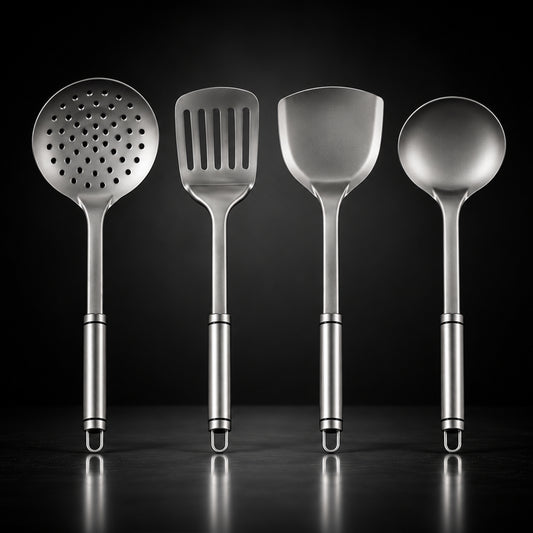 USELUCK Titanium 4-Piece Cooking Utensil Set
