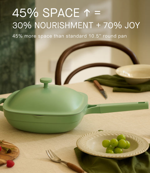 Titanium Ceramic Nonstick Frying Pan|PFAS & PFOA Free|With Wooden Spatula & Loofah Scrubber|Eco-Friendly Cookware Set