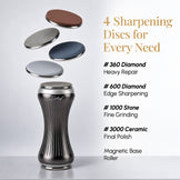Premium Magnetic Manual Knife Sharpener - USELUCK-Cookware