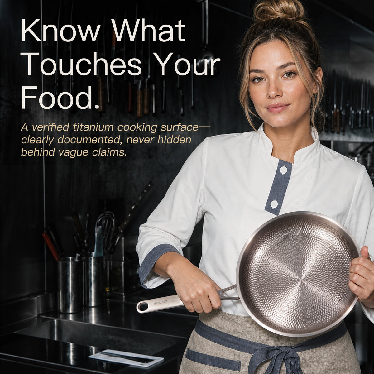 Essential 4-Pot Titanium Cookware Set - USELUCK-Cookware