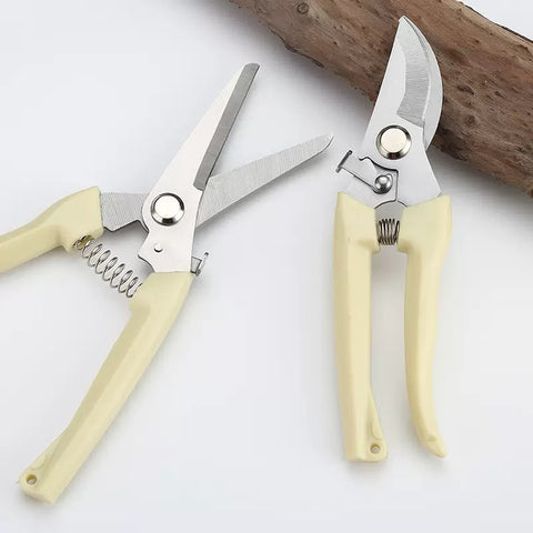 Pruning Shears for Garden 8.5 ,Professional Bypass Gardening Scissors &Clippers, Super Sharp SK5 Blade, ErgonomicHandle Heavy Duty Hand Held Pruners - USELUCK-Cookware: Healthy Non-Stick Pots and Pans