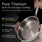 Complete 6-Pot Titanium Cookware Set - USELUCK-Cookware