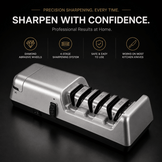 USELUCK 3-Stage Electric Knife & Scissor Sharpener - USELUCK-Cookware