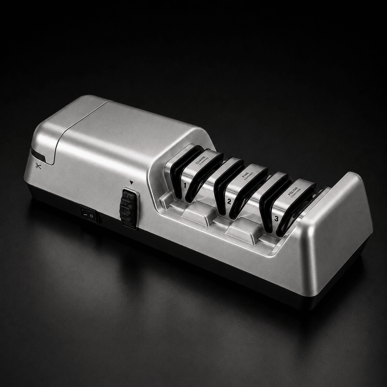 USELUCK 3-Stage Electric Knife & Scissor Sharpener - USELUCK-Cookware
