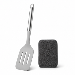 $39 VALUE Silicone Spatula & Scouring Pad